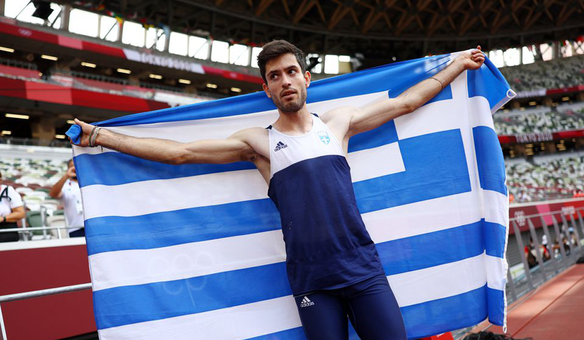 Athletics-Greek Tentoglou wins men's long jump gold in Tokyo